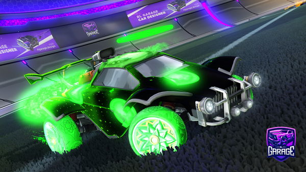 A Rocket League car design from stataj