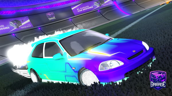 A Rocket League car design from toxicblades9631
