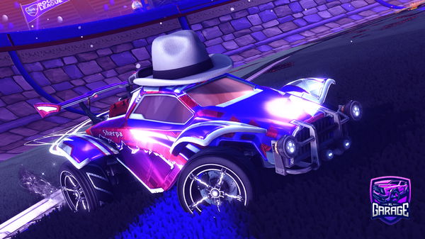 A Rocket League car design from A_JZR