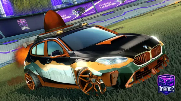A Rocket League car design from irosario78