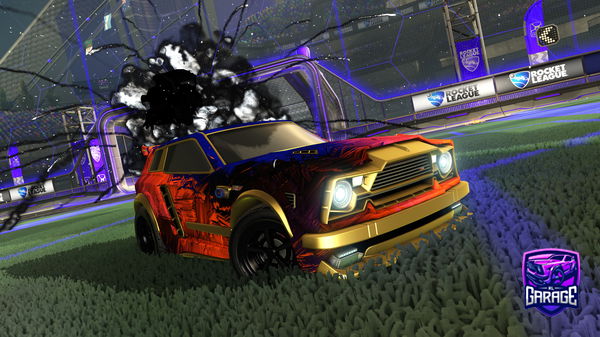 A Rocket League car design from Atomicc_Rl