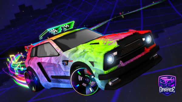 A Rocket League car design from KleyG785