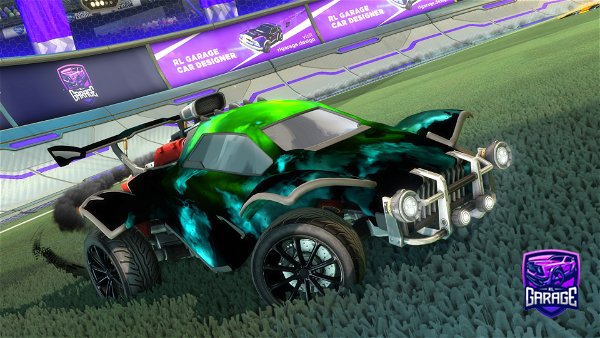 A Rocket League car design from Stenergie