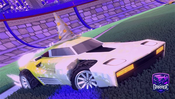 A Rocket League car design from Road-to-blk-dieci