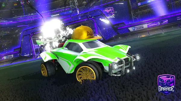 A Rocket League car design from CrewChiefO14