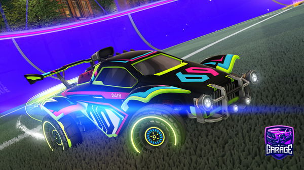 A Rocket League car design from GalyyRL