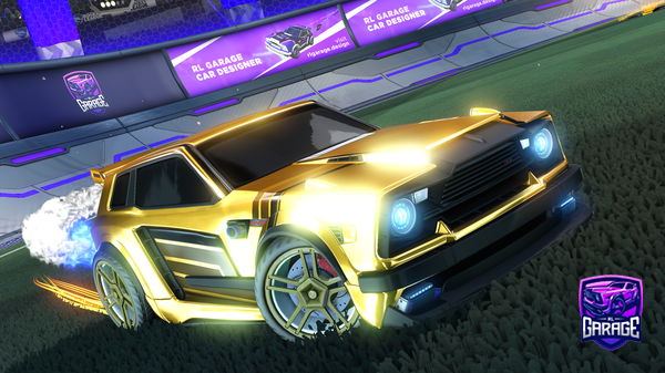 A Rocket League car design from elprozeico1297x