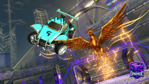 A Rocket League car design from Fuorpulse