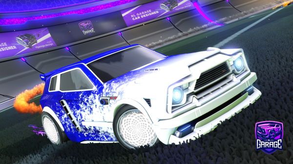 A Rocket League car design from NxtJvcob