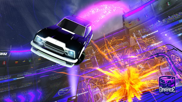 A Rocket League car design from LilSMARTYY