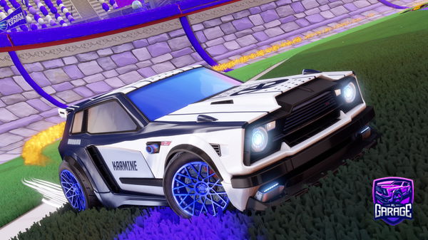 A Rocket League car design from NaughtyRL_