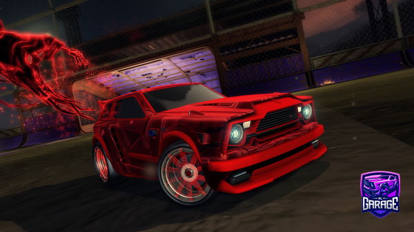 A Rocket League car design from reaperofsoulz20