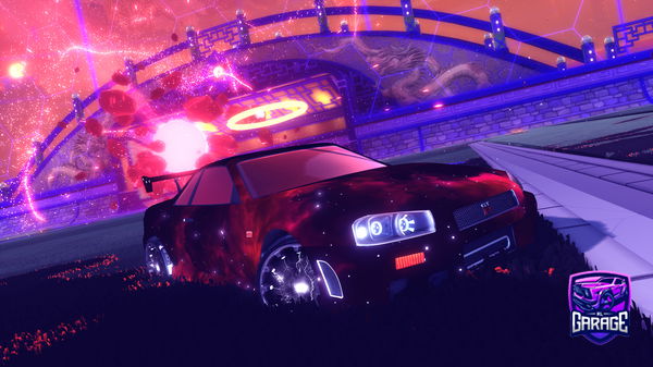 A Rocket League car design from hygt