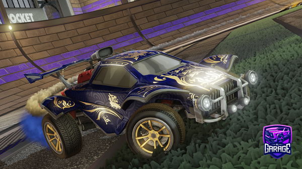 A Rocket League car design from Nubilys