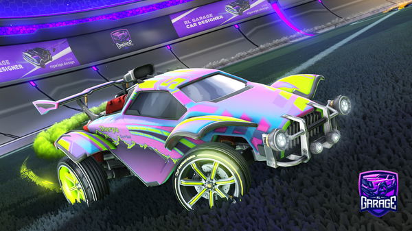 A Rocket League car design from NeuralSpy