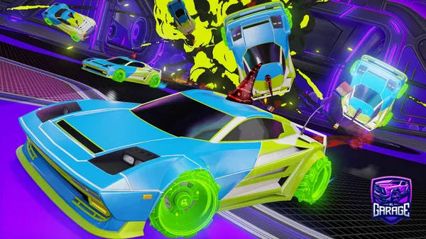 A Rocket League car design from Noahtorres