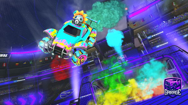 A Rocket League car design from Zo4sh0