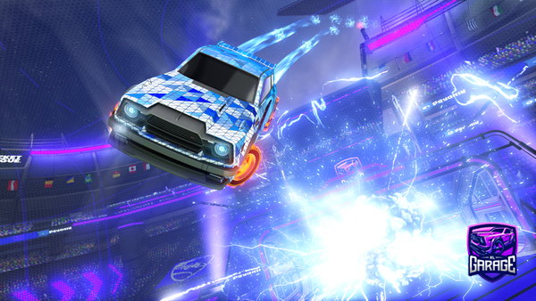A Rocket League car design from arniz