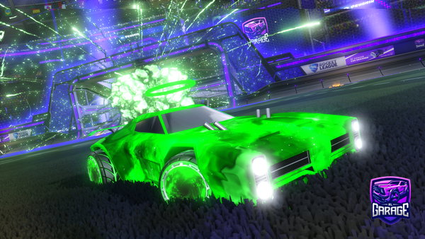 A Rocket League car design from Emildevyt