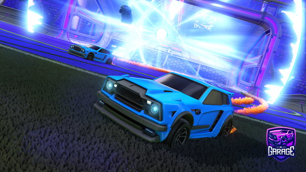 A Rocket League car design from Pandadowi
