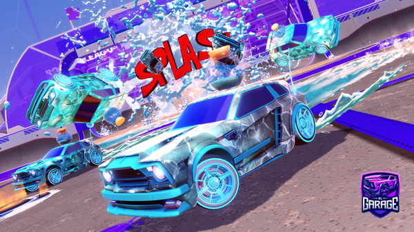 A Rocket League car design from HaukeTrading