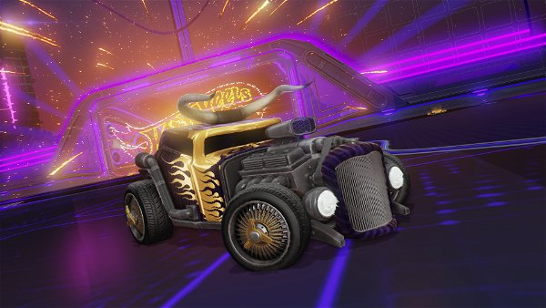 A Rocket League car design from Sleppynic