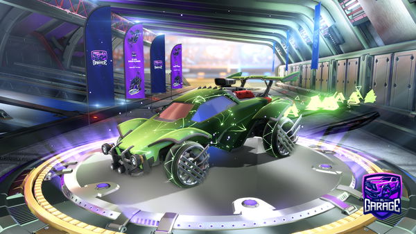 A Rocket League car design from ImPo0r