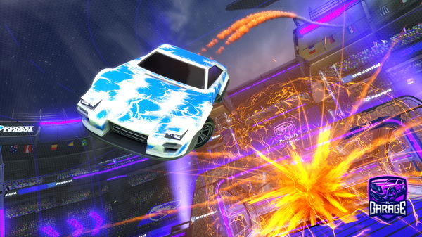 A Rocket League car design from Cayden693