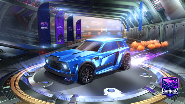 A Rocket League car design from bszrmnylaci