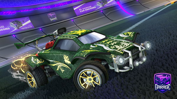 A Rocket League car design from Sky_Flow3