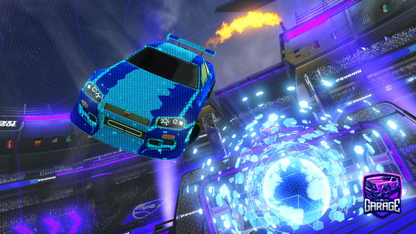 A Rocket League car design from satakuzxc