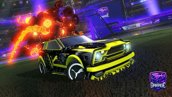 A Rocket League car design from TheIBigShowRL