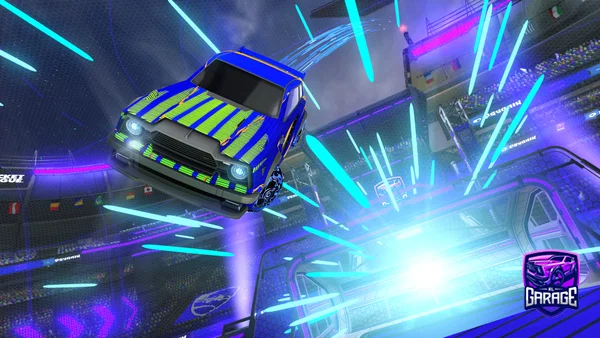 A Rocket League car design from ShadowMike3