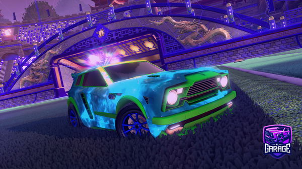 A Rocket League car design from lebossdu360