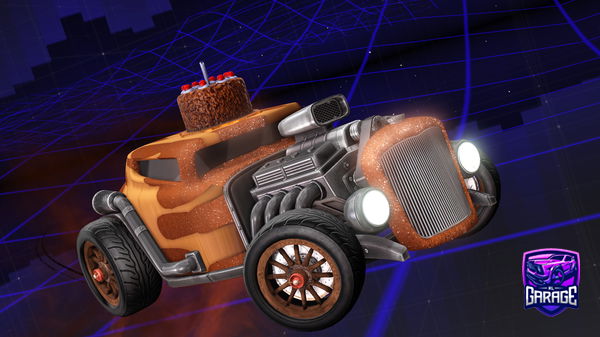 A Rocket League car design from MatthewR4V3