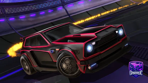 A Rocket League car design from tiderll