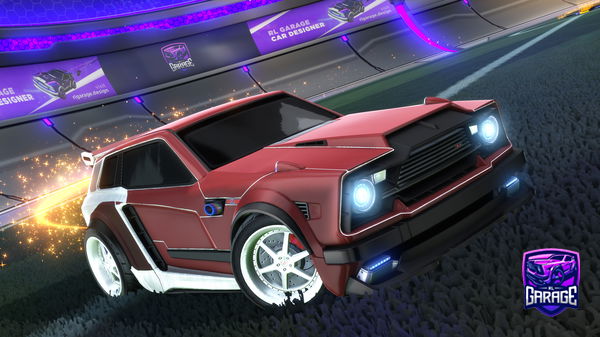 A Rocket League car design from LeHei21