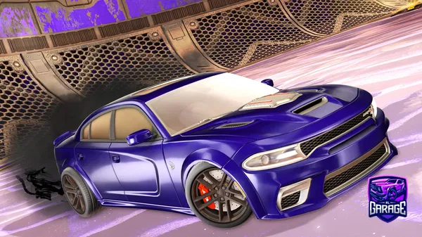 A Rocket League car design from CarterRawks_