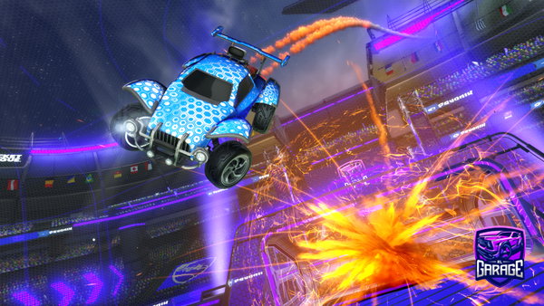 A Rocket League car design from Champ123