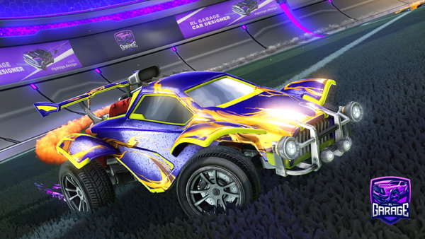 A Rocket League car design from Abd_3946