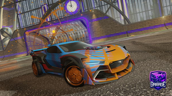 A Rocket League car design from DoublePlaygod339