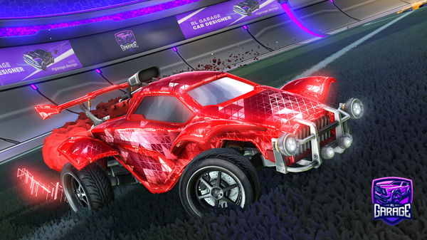 A Rocket League car design from ItsGiuze