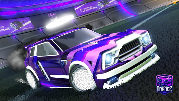 A Rocket League car design from K4m3l3on21