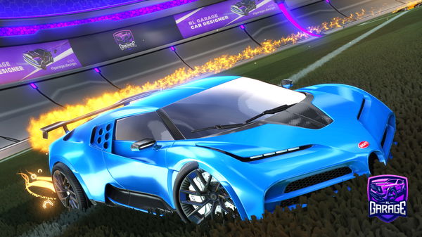 A Rocket League car design from Bear_WRLD