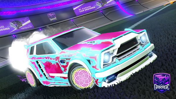 A Rocket League car design from Markalee111