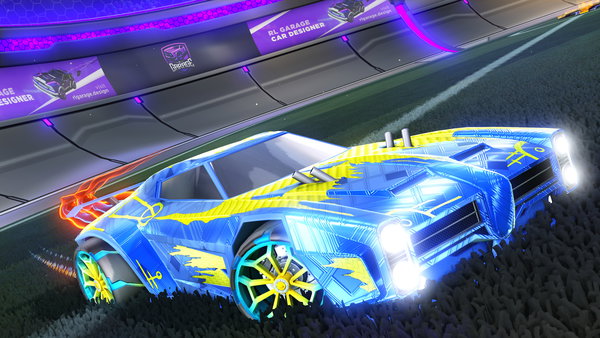 A Rocket League car design from xReaper7