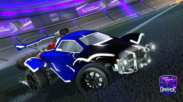 A Rocket League car design from antos_o9