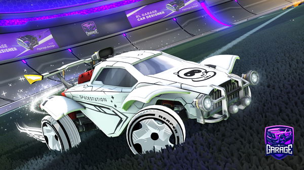 A Rocket League car design from YoshiDoesTax