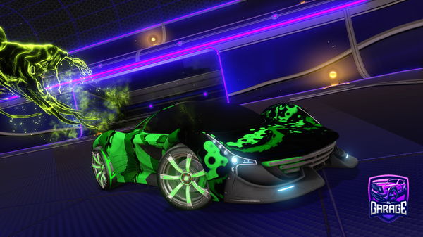 A Rocket League car design from Ildavid8