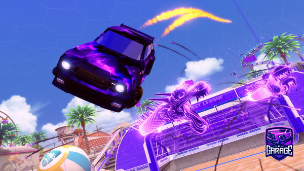 A Rocket League car design from senseiajay